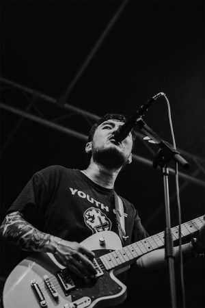 Guitarist Singing Hardcore Shirt