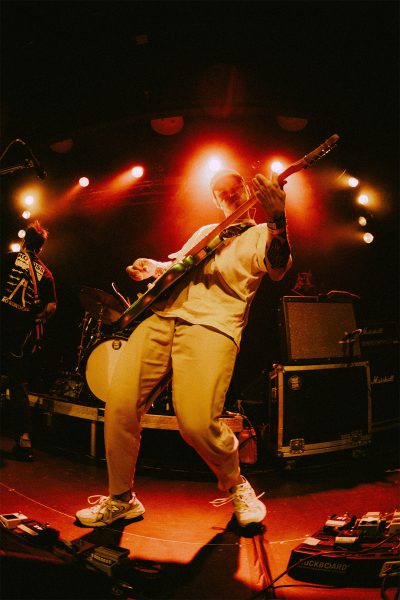 Guitarist on a Stage